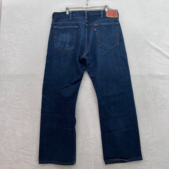 Levis 517 Jeans Mens 36x30 Blue Bootcut Western Rodeo Cowboy Casual - Picture 14 of 14